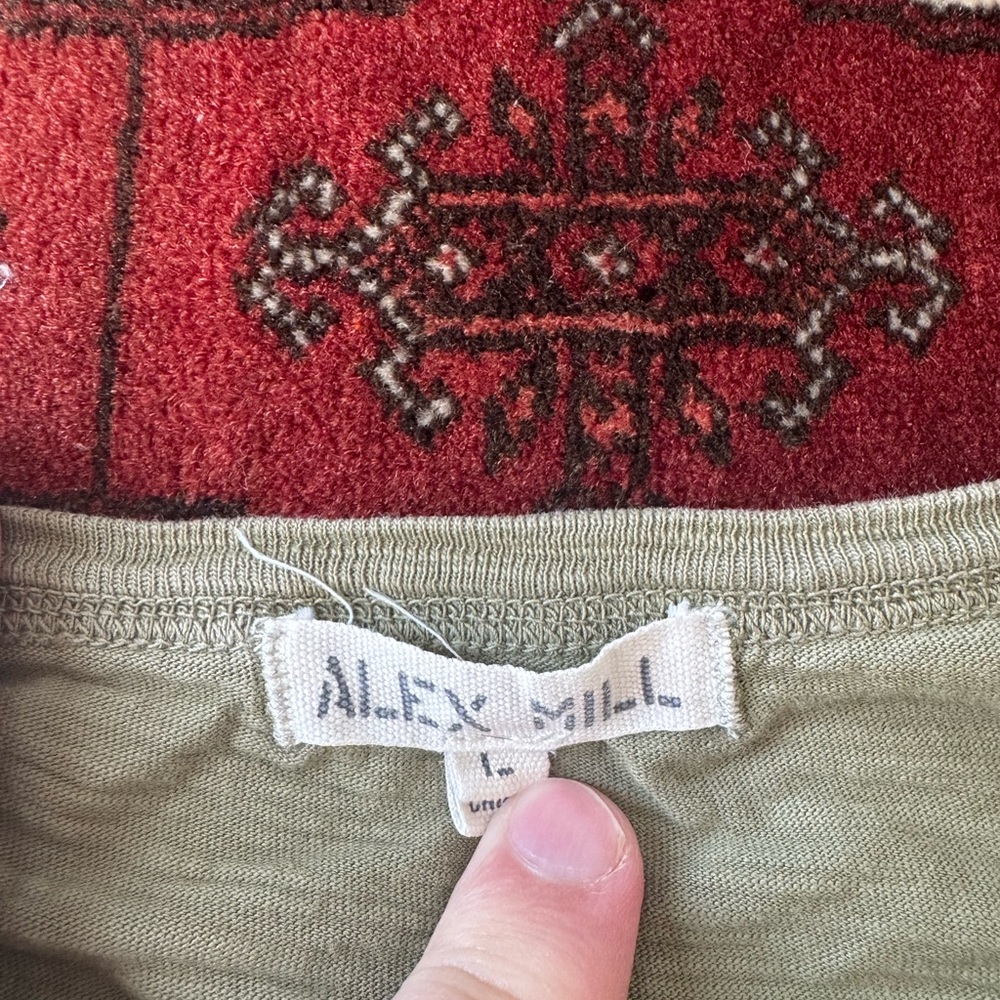 Alex Mill Gray Short Sleeve Tee - Picture 2 of 5